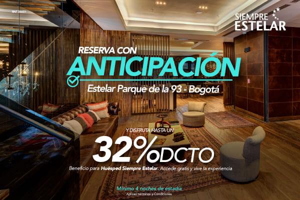 Reserva con anticipación ESTELAR Parque de la 93 Colombia - Bogotá Reserva con anticipación ESTELAR Parque de la 93 Colombia - Bogotá