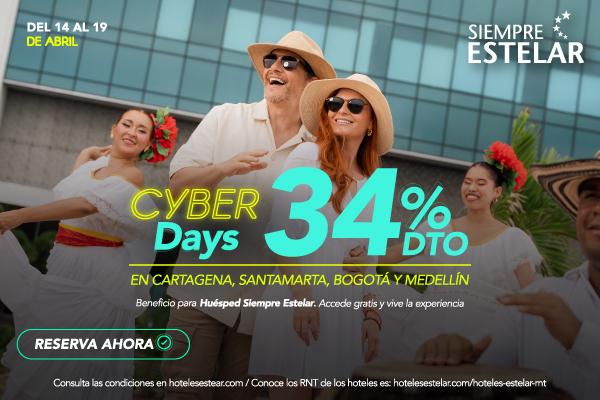 CYBER DAYS ESTELAR 💫 ESTELAR Parque de la 93 Colombia - Bogotá CYBER DAYS ESTELAR 💫 ESTELAR Parque de la 93 Colombia - Bogotá