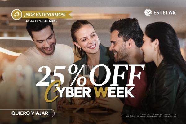 Extensión Cyber Week 👌 Hotel ESTELAR Parque de la 93 Bogotá