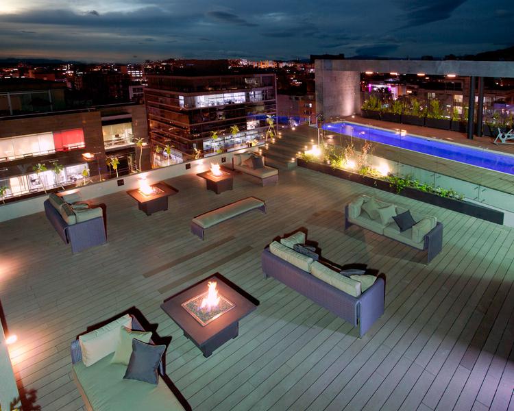 Terraza Hotel ESTELAR Parque de la 93 Bogotá